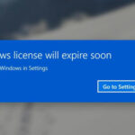 featured windows license expired